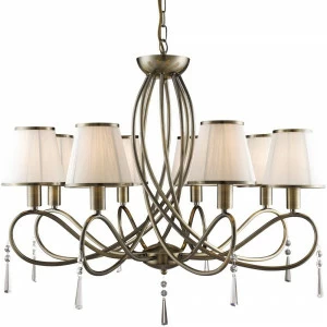 Подвесная люстра Arte Lamp Logico A1035LM-8AB ARTE LAMP ДИЗАЙНЕРСКИЕ, LOGICO 056322 Белый