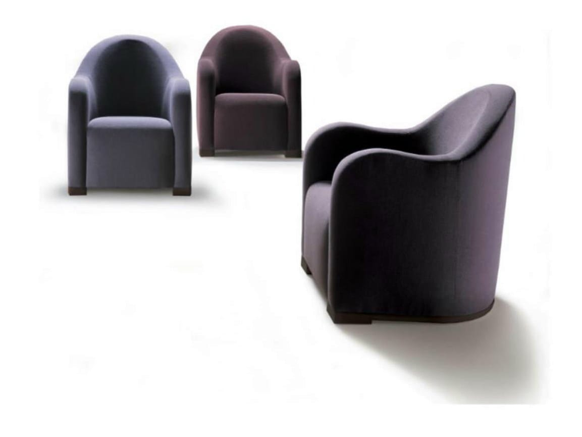 Кожаное кресло с подлокотниками HUGUES CHEVALIER Iconic ARCH-00043419