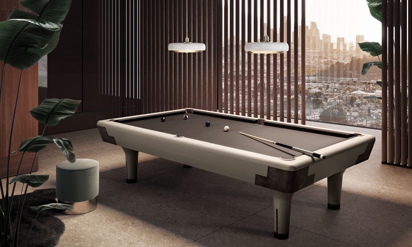 Бильярдный стол из массива дерева с кожаным покрытием i 4 Mariani ROGER ARCH-00033962 - Вид №1