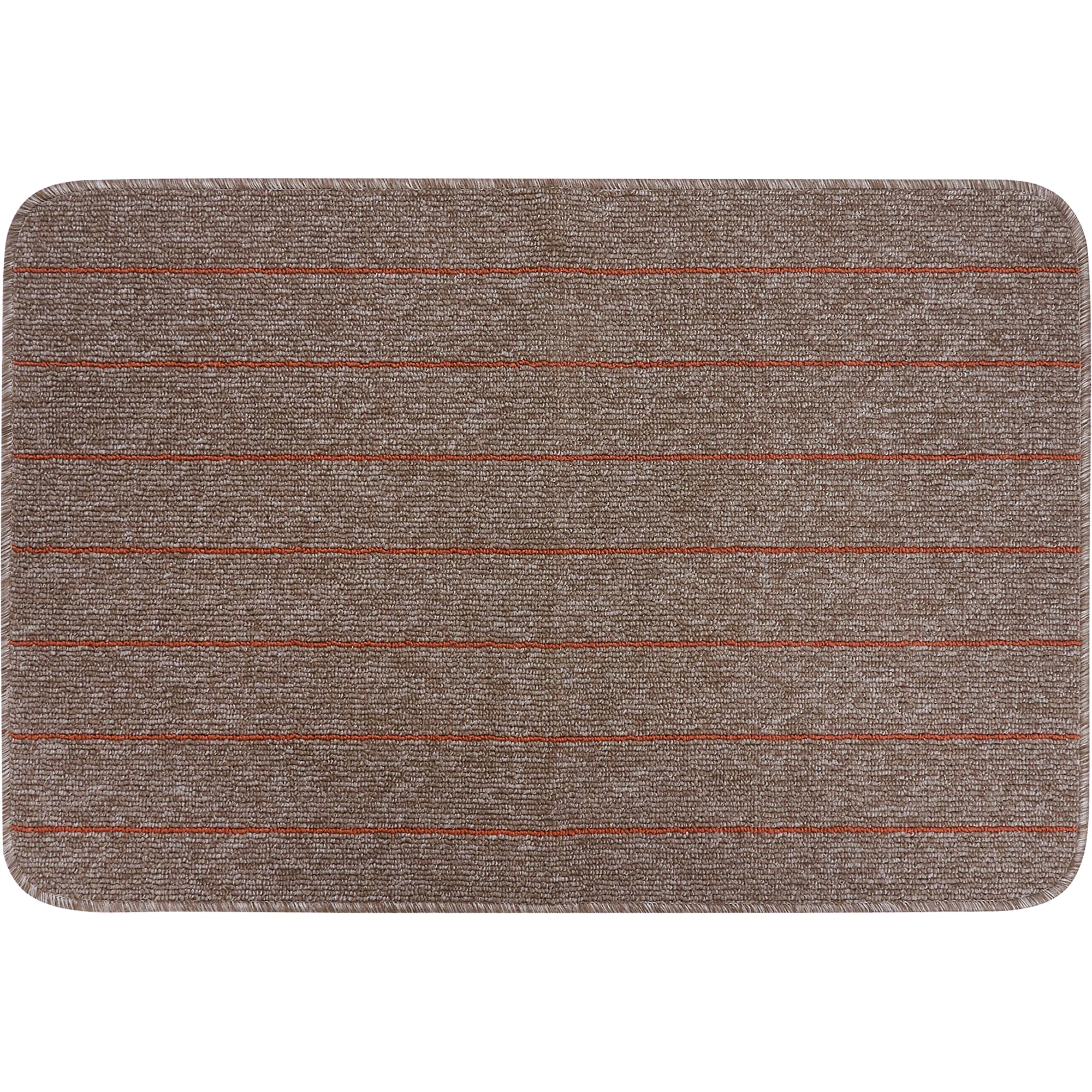 82207827 Коврик «Como», 67x100 см, полипропилен, цвет мокко/глина Santreyd 