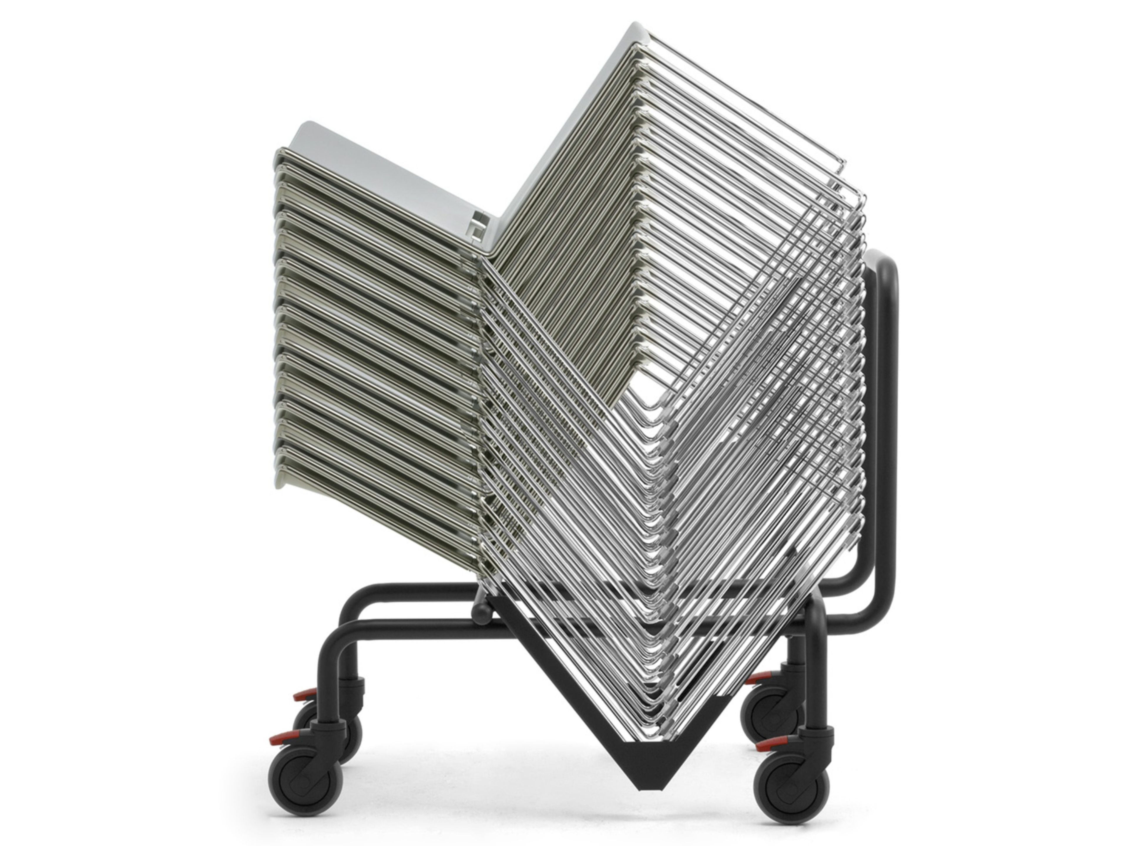 Табурет из хромированной стали и полипропилена Leyform iLike ARCH-00090936 - Вид №3