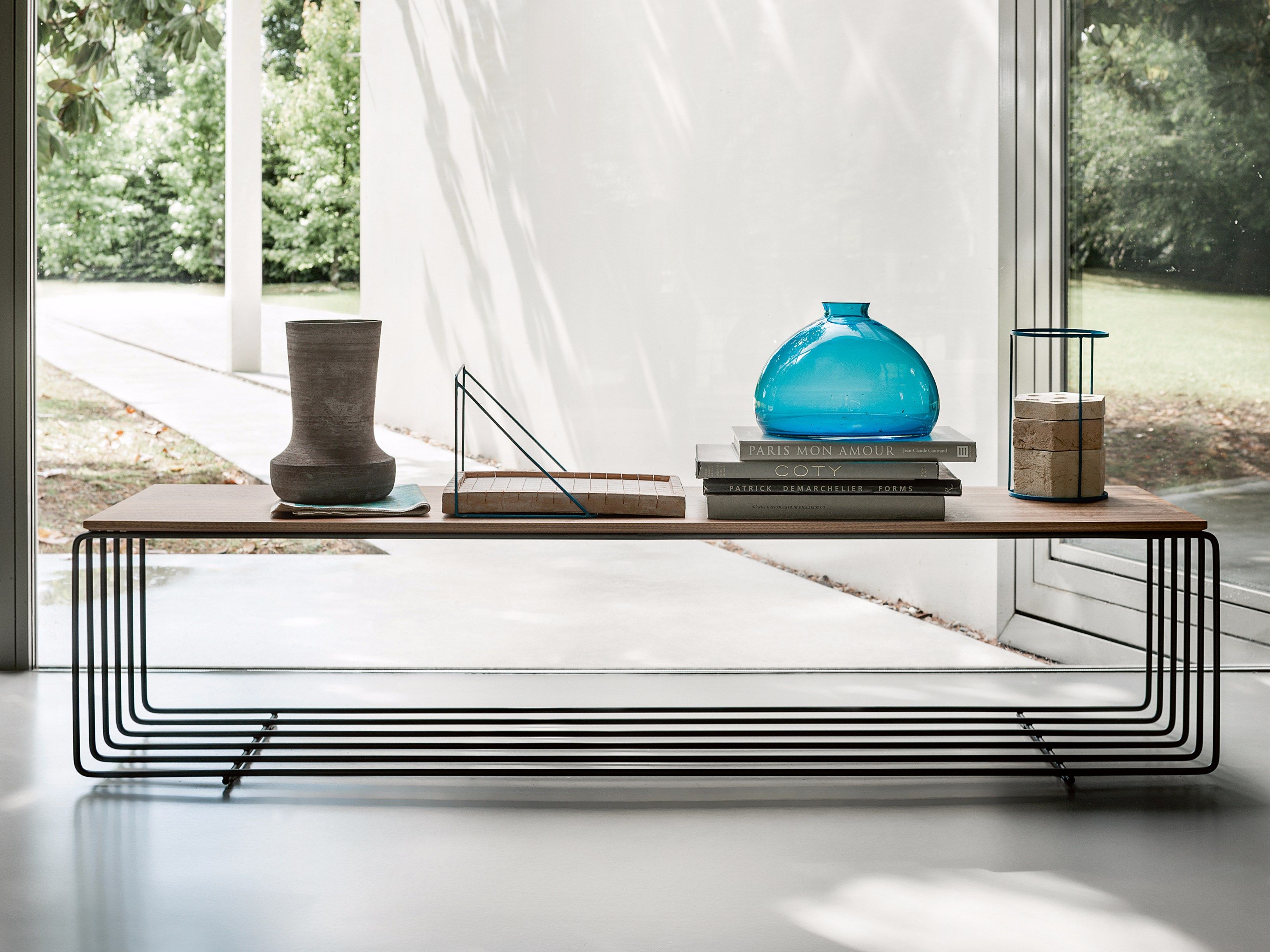 Деревянный прямоугольный журнальный столик Lema Fence ARCH-00112211 - Вид №1