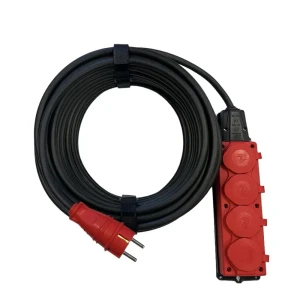 91843650 Удлинитель-шнур Itok i-connect-color-SU-KG-325-4-54-50-red 4 розетки с заземлением 3x2.5 мм 50 м 3500 Вт цвет красный STLM-1505691