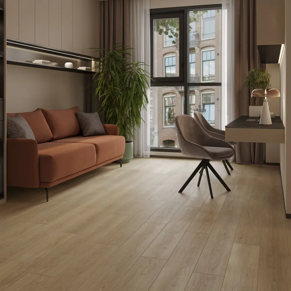 SPC плитка Natisston Дуб Альба класс 34 толщина 4 мм 2.232 STLM-2145312