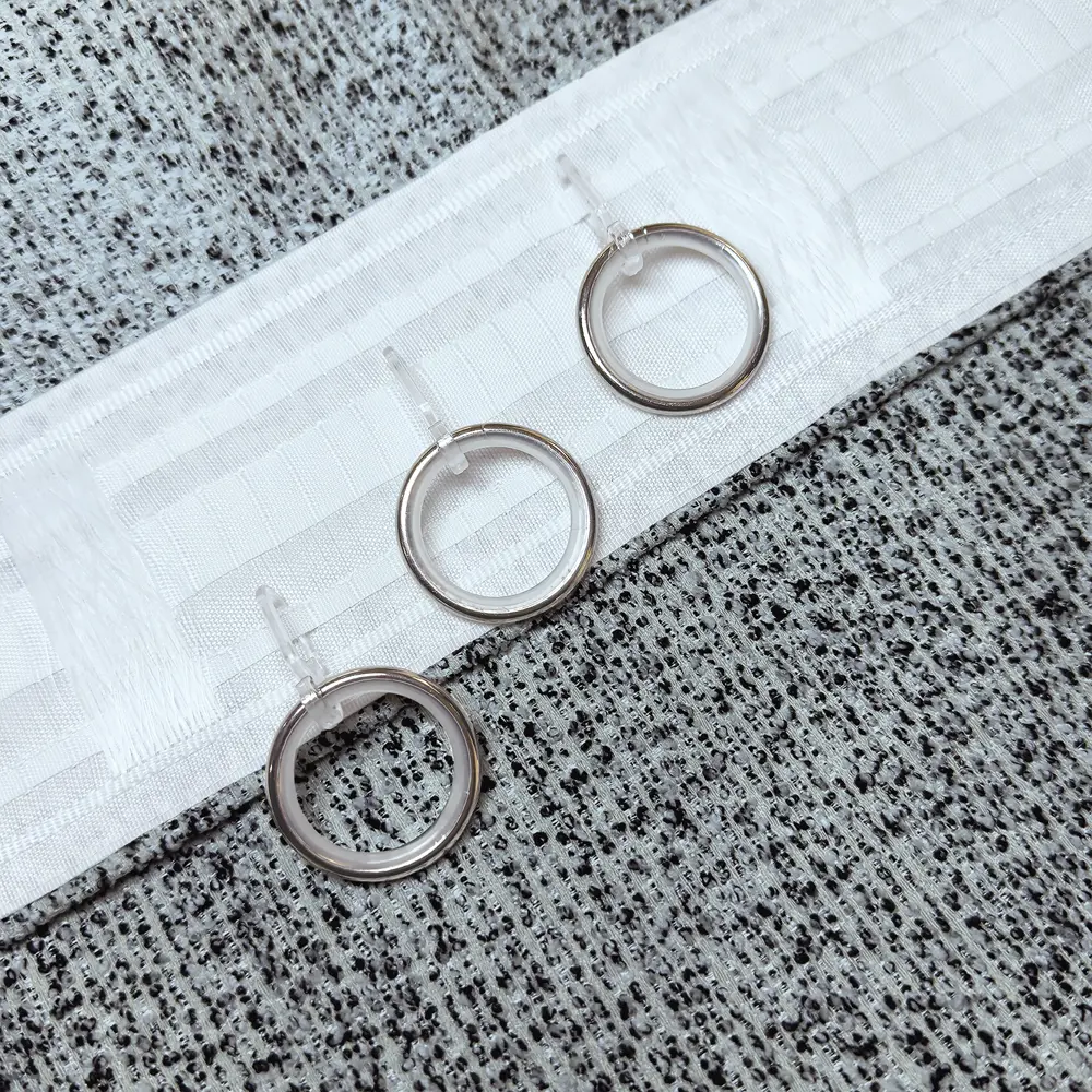 Штора на ленте со скрытыми петлями Firo 200x280 см цвет черно-белый Santreyd STLM-2176699 - Вид №5