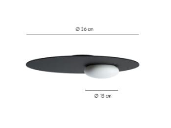 Алюминиевый светодиодный потолочный светильник AXOLIGHT Kwic ARCH-00083136 - Вид №8