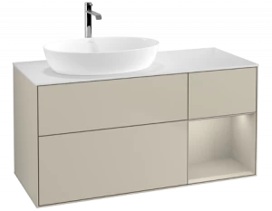 Villeroy&Boch Тумба под раковину Прямоугольная версия FA51HHHH Finion Sand Matt Lacquer