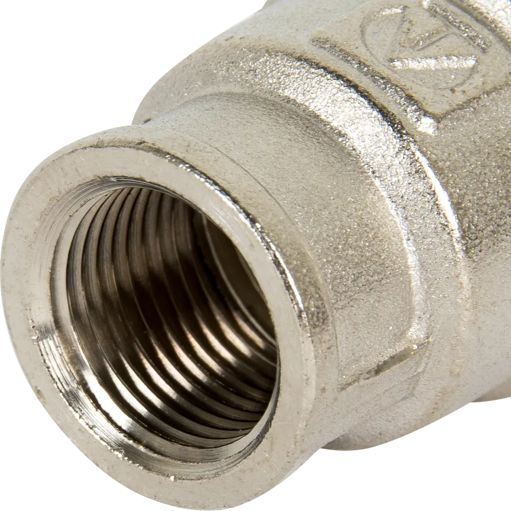 Муфта переходная Valtec внутренняя резьба 1/2"х3/8" никелированная латунь VTr.240.N.0403 STLM-2102507 - Вид №1