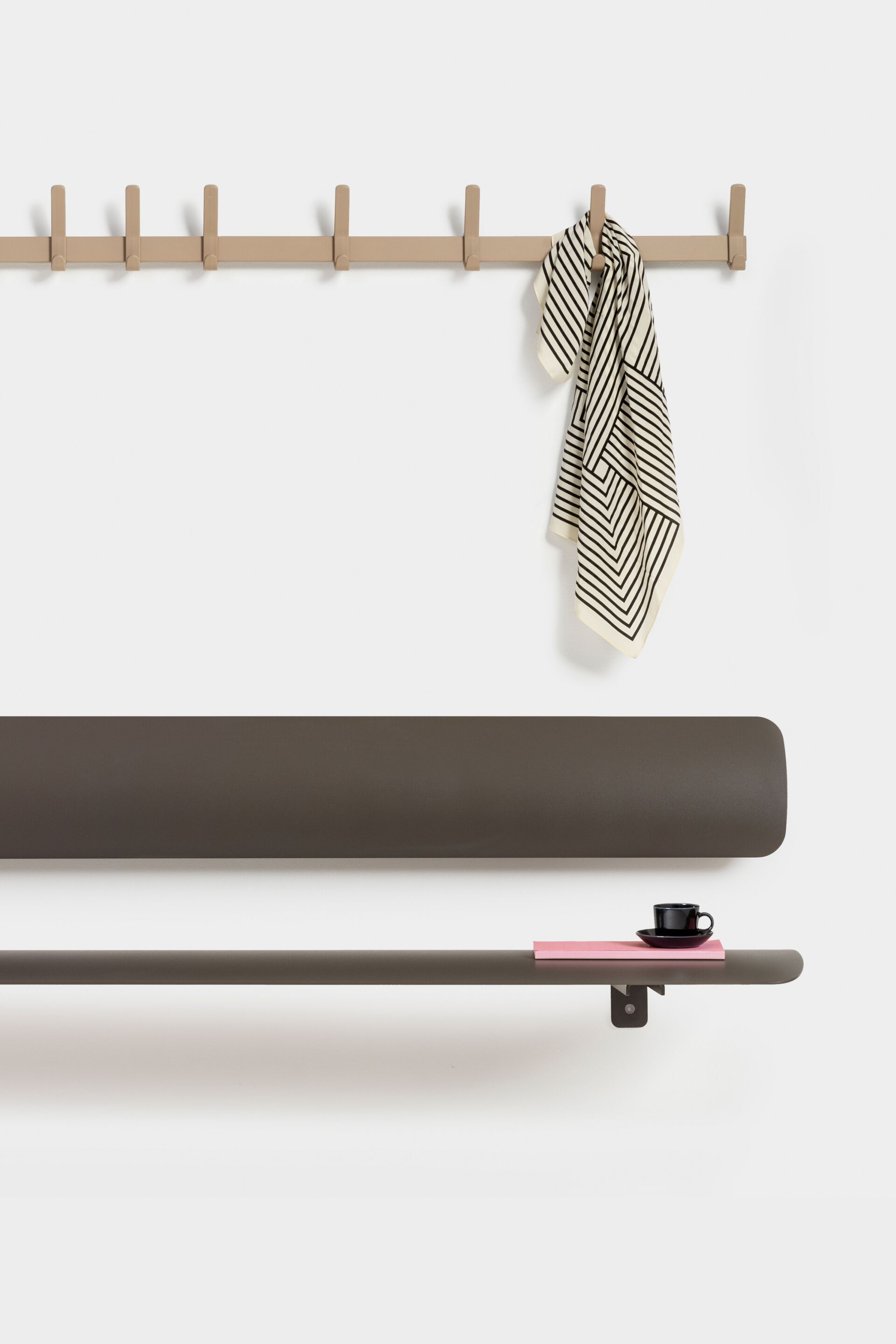 Стальная скамейка с порошковым покрытием FUNCTIONALS BEN ARCH-00131244 - Вид №1