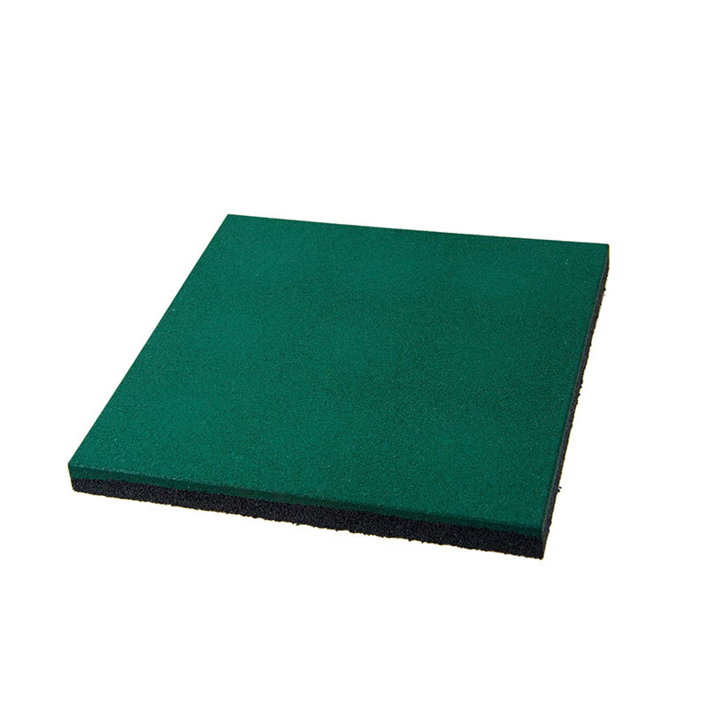 91054542 Резиновая плитка 500x500x40мм темно-зеленый 4шт в упаковке STLM-0459931 СТД ПЕТРОСТРОЙ