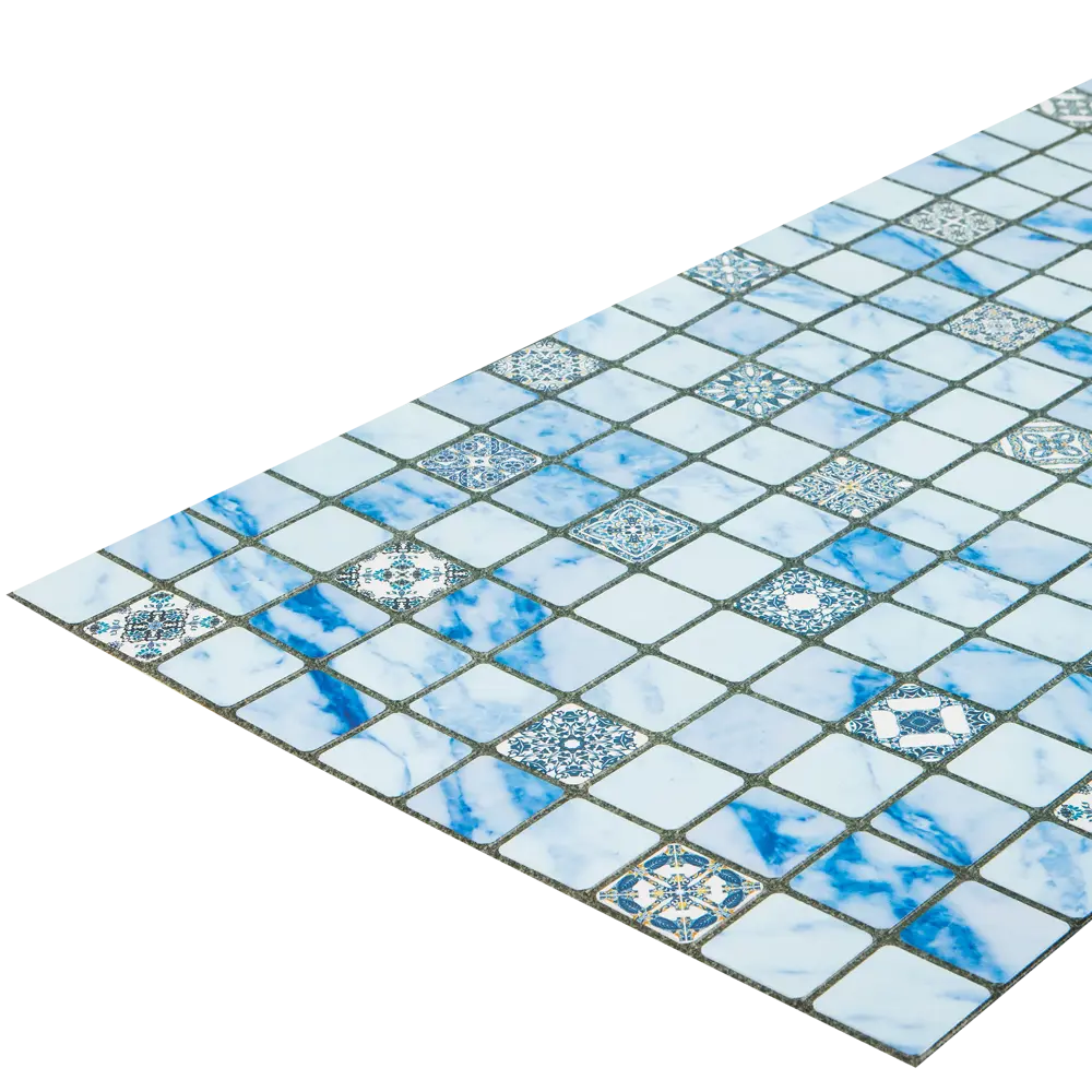 Панель ПВХ листовая 0.3 мм 960х485 мм Терраццо неаполь 0.47 м² Santreyd STLM-2177303 - Вид №2