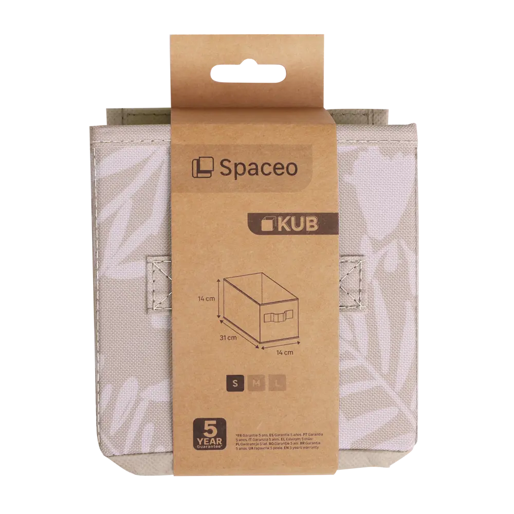 Короб-органайзер Растения 31x31x31 см полиэстер цвет разноцветный 89387992 STLM-2001254 Santreyd Kub - Вид №5