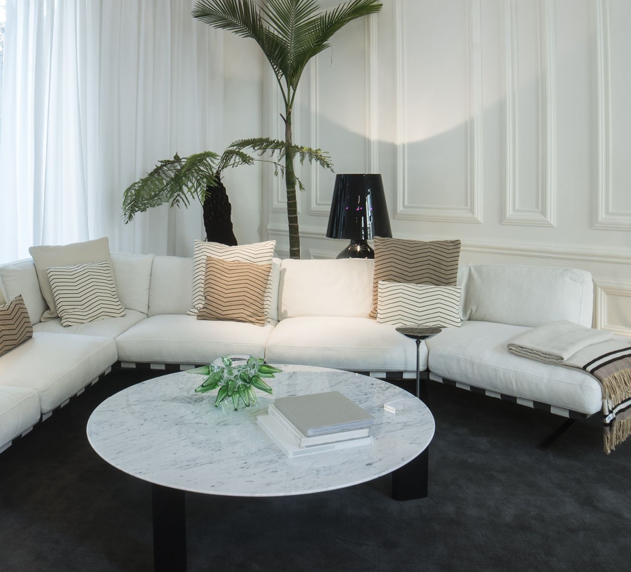 Угловой диван из ткани Driade ARCH-00095898 - Вид №2