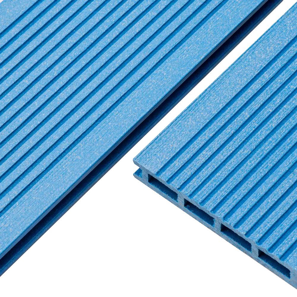 Террасная доска ДПК MultiDeck цвет Лазурь 3000x140x22 мм. Вельвет 0.42 м² МУЛЬТИДЕК STLM-2001310 - Вид №2