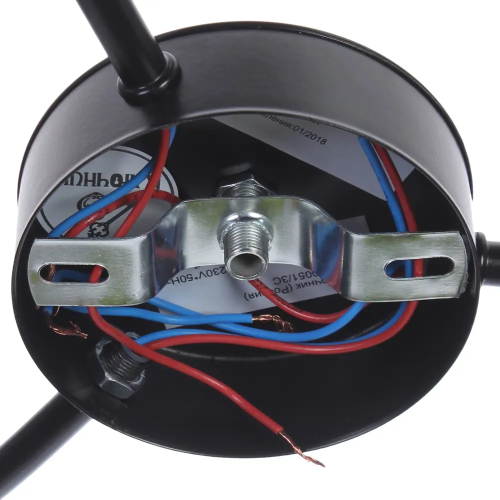 Люстра КС30051/3C 3хЕ14х40 Вт цвет чёрный КЛЮЧНИК STLM-2087401 - Вид №3