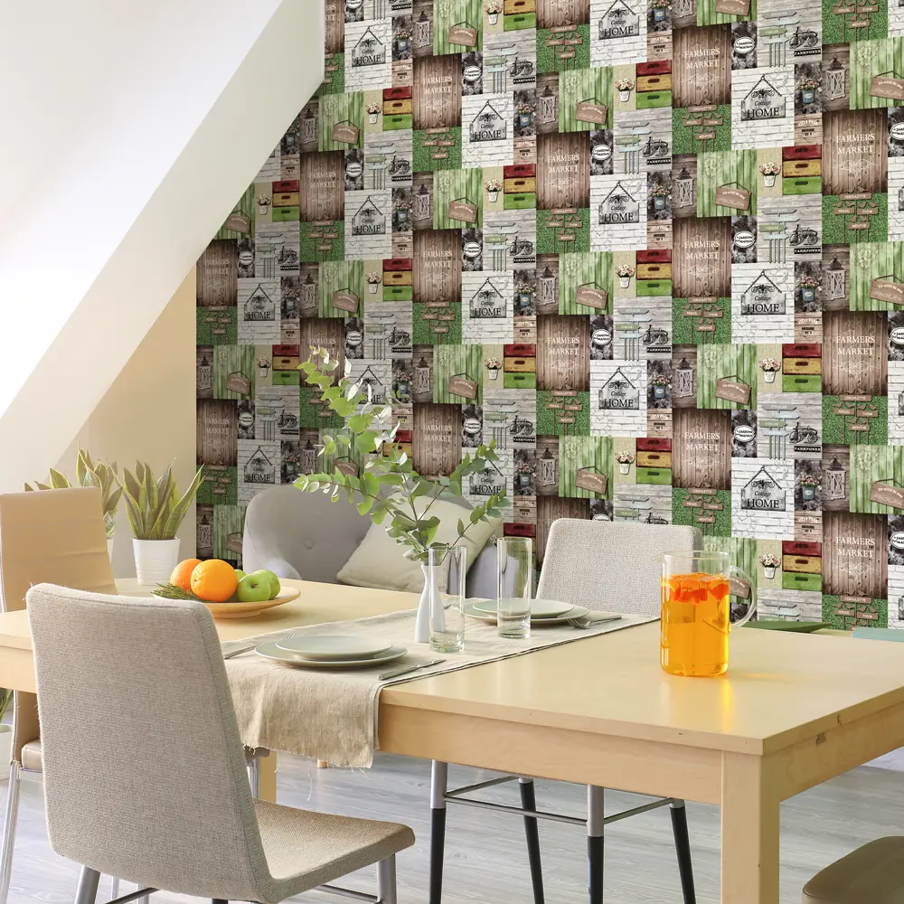 Обои виниловые Аспект Микс зелёные 0.53 м 10089-74 АСПЕКТ РУ STLM-2070229 - Вид №3