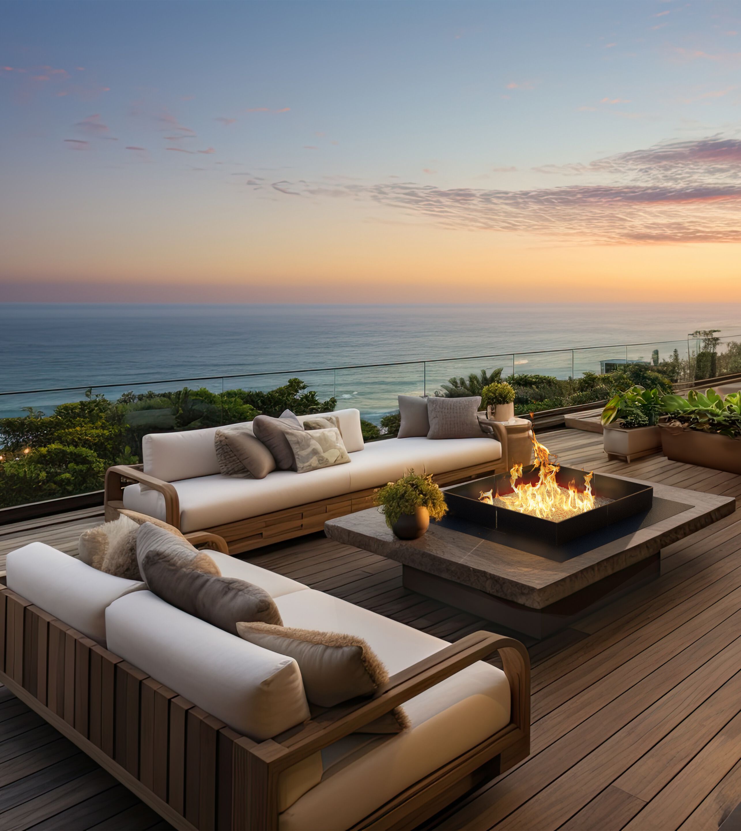 Газовый центральный открытый камин Planika Mico ARCH-00009565 - Вид №1