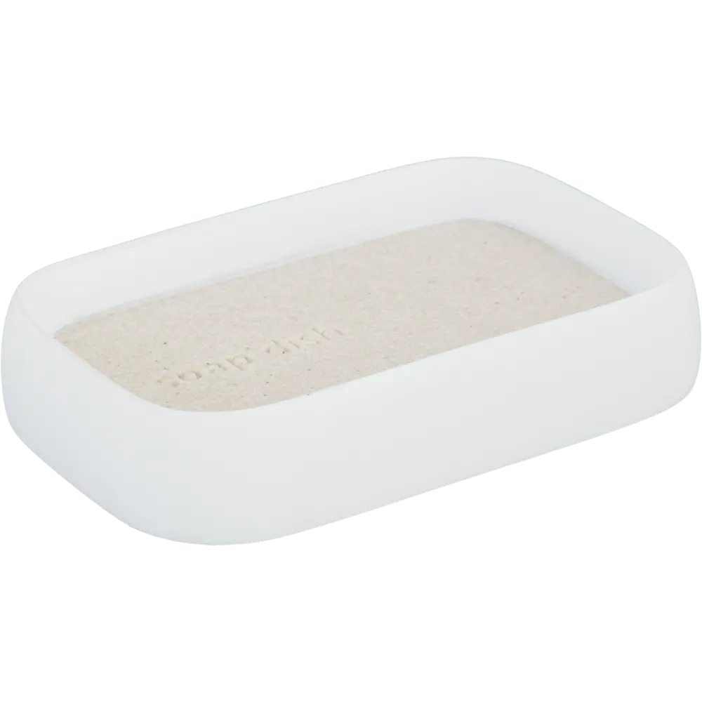 Мыльница Vidage Riquardo полирезин цвет белый STLM-2203287