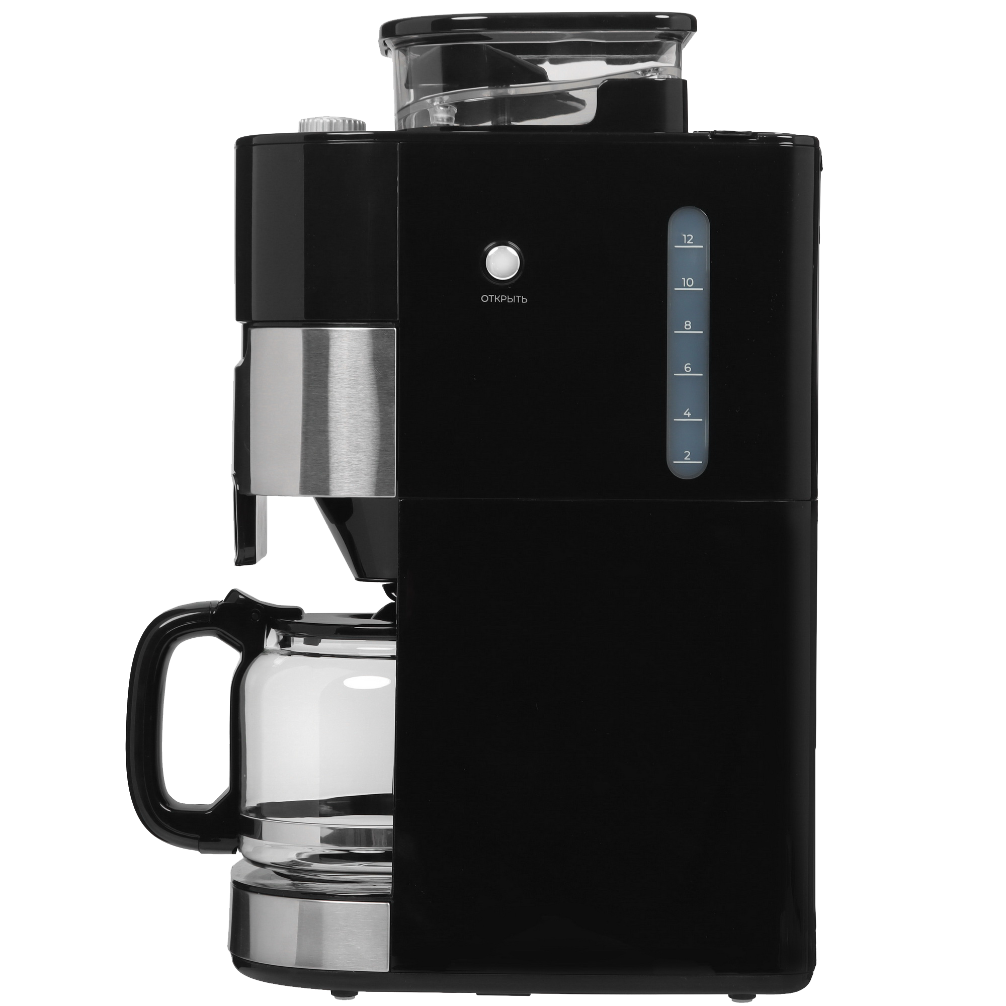 9073597 Кофеварка капельная Reoka RKCM-1500G черный STDN-0014780 - Вид №2