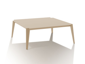 Алюминиевый квадратный штабелируемый журнальный столик