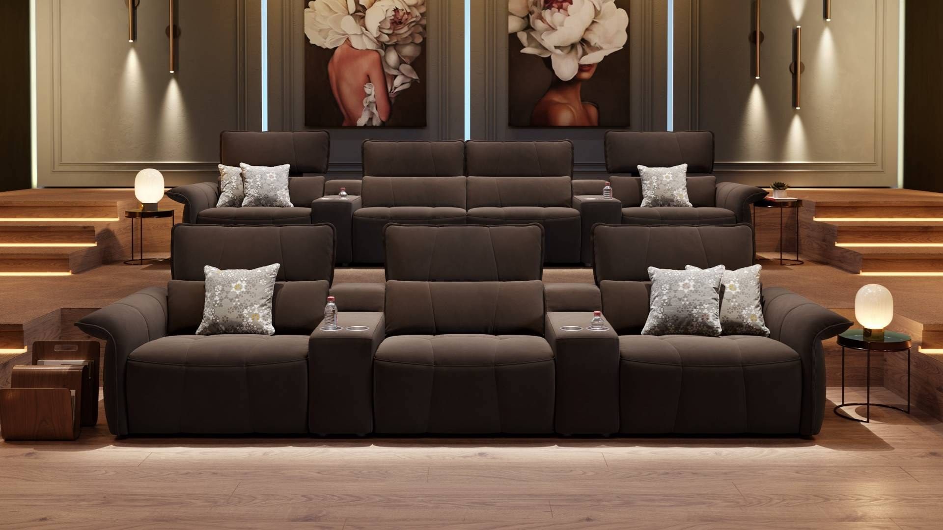 3-местный тканевый диван с откидной спинкой Sofanella ADRIA KINO ARCH-00140573 - Вид №3