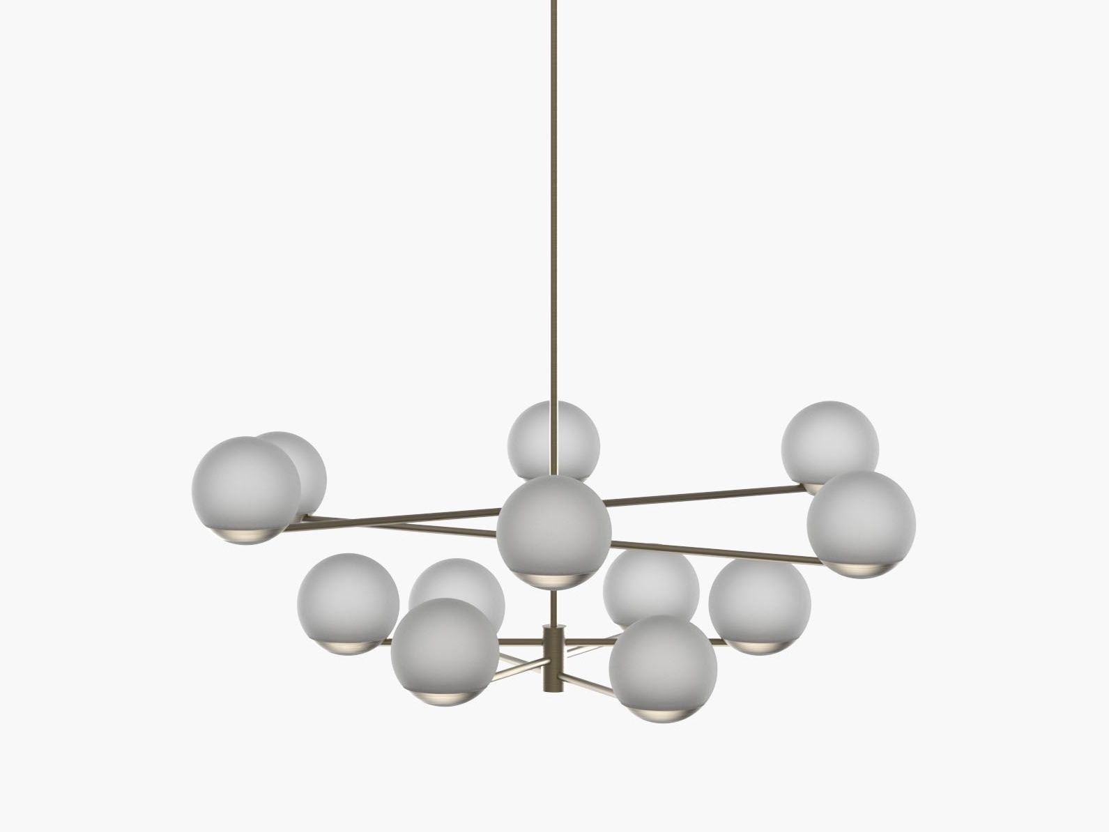 Выдувное стекло светодиодный подвесной светильник Cameron Design House Мяч и обруч ARCH-00137913 - Вид №8