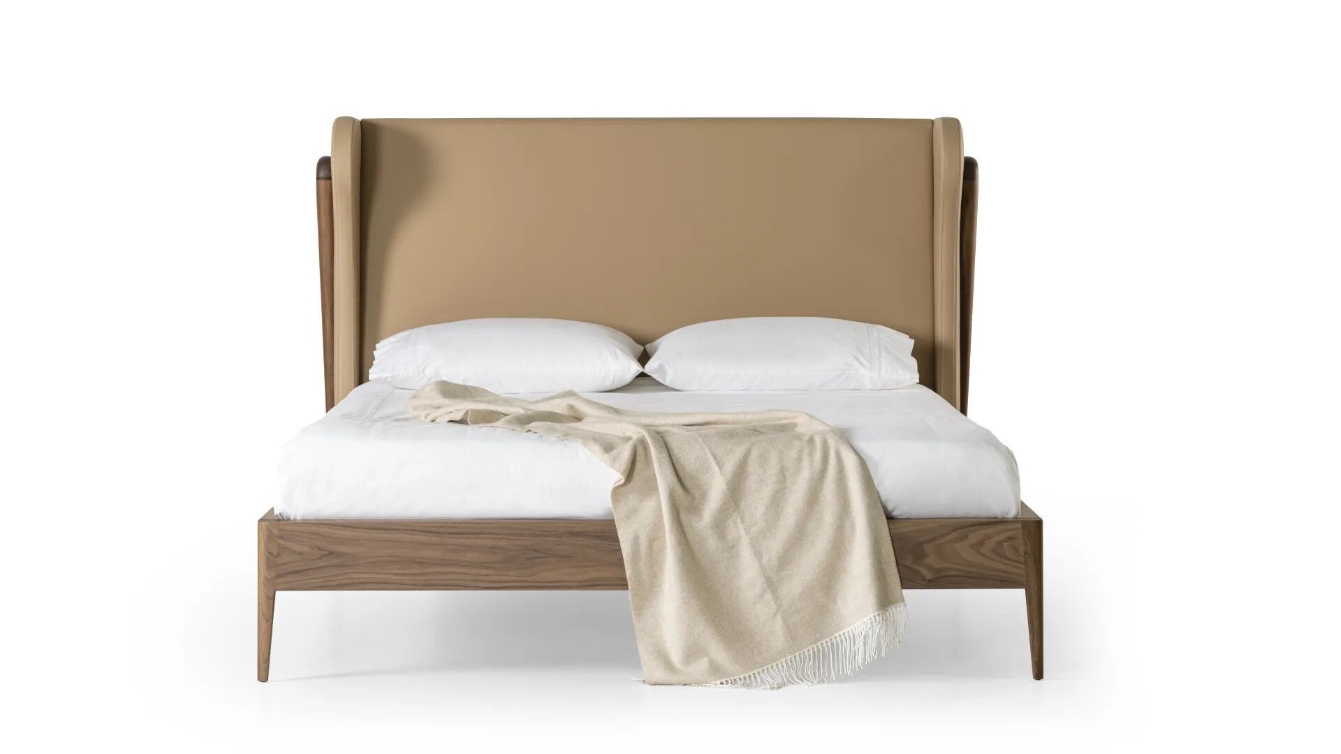 Двуспальная кровать с высоким изголовьем Mobi Versus ARCH-00055370 - Вид №1