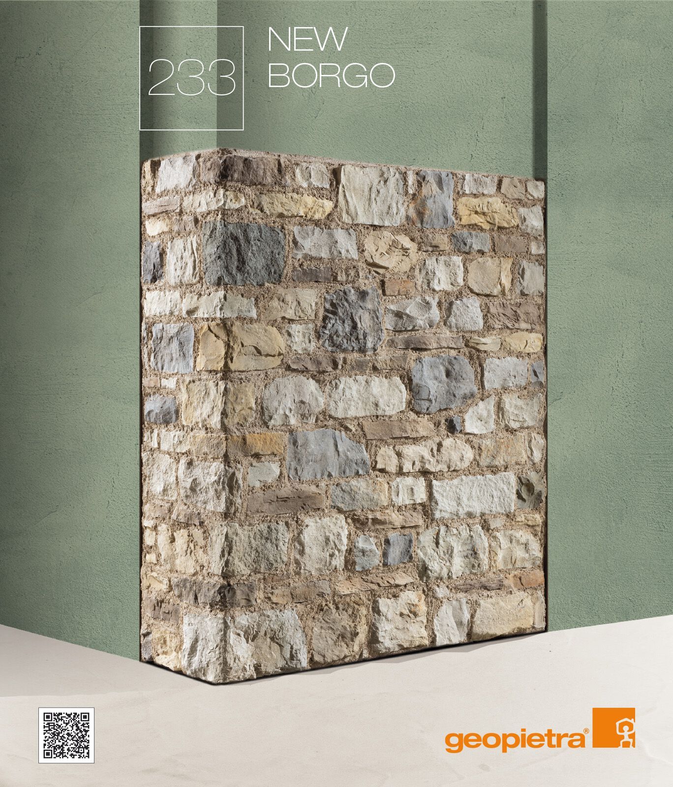 Реконструированная каменная облицовка GEOPIETRA® квадратный профиль ARCH-00032030 - Вид №1