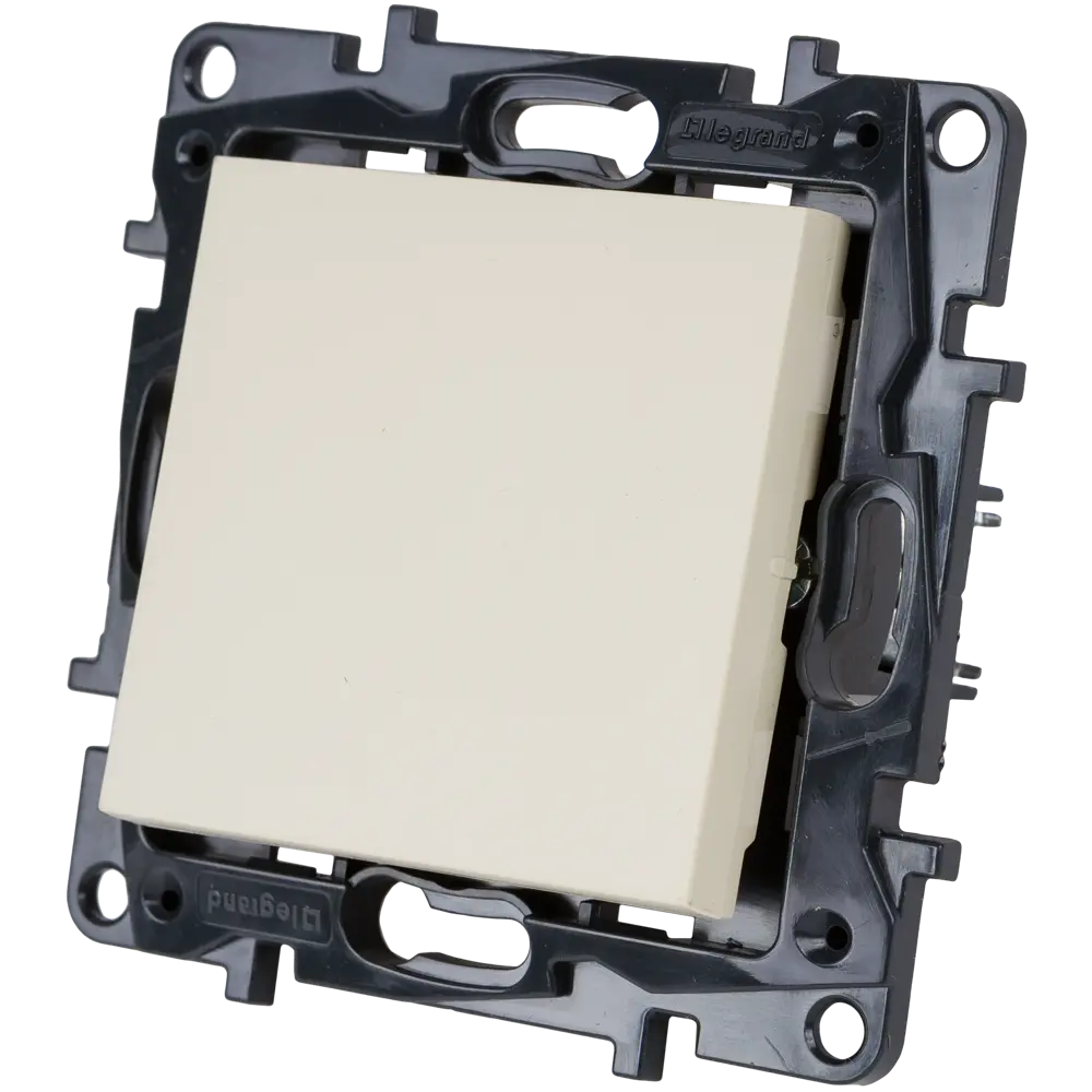 82064679 Переключатель встраиваемый Legrand Structura 1 клавиша, цвет слоновая кость STLM-0018663 - Вид №2