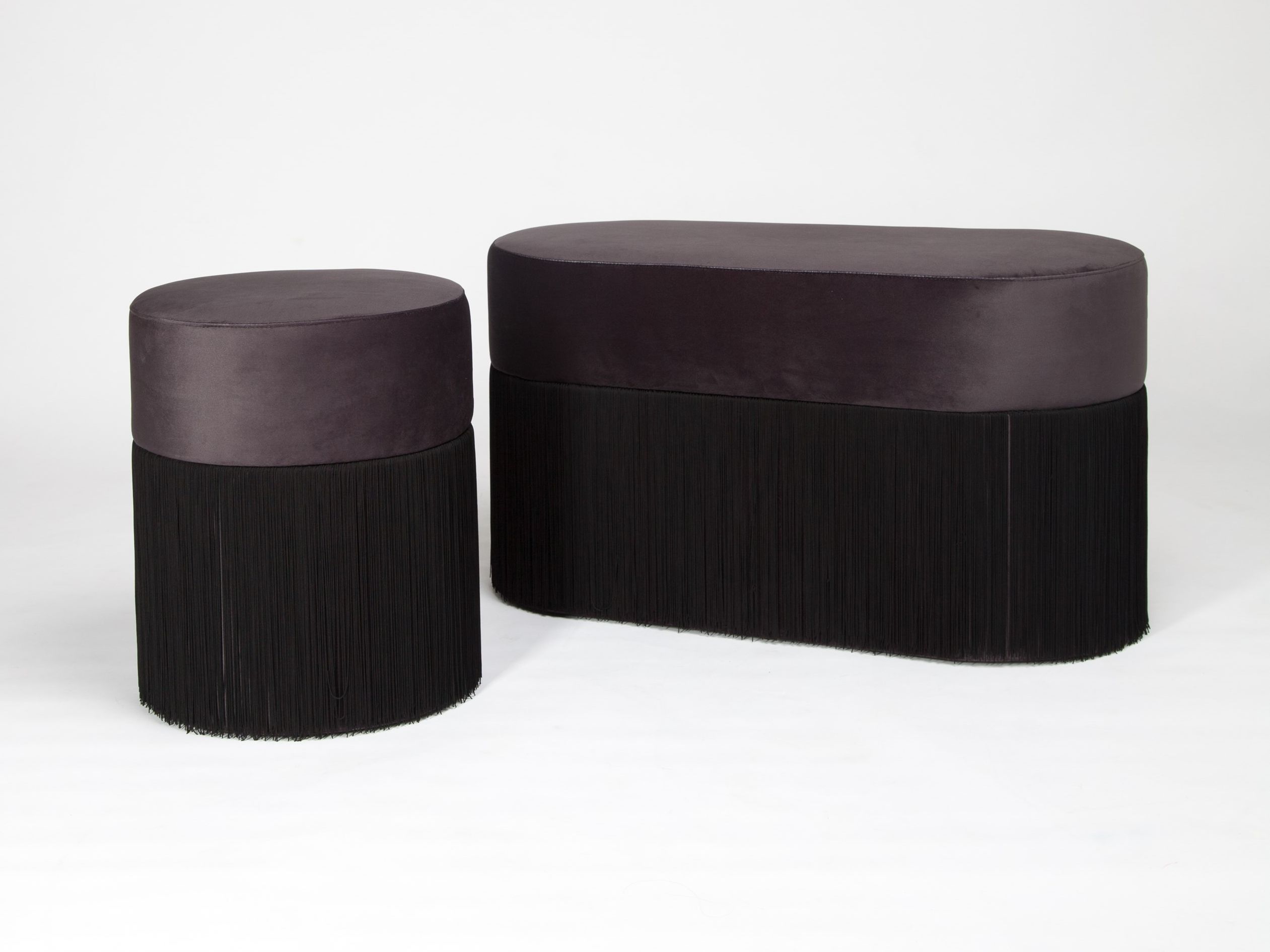 Круглый бархатный пуф Houtique Pill Pouff ARCH-00130366 - Вид №16