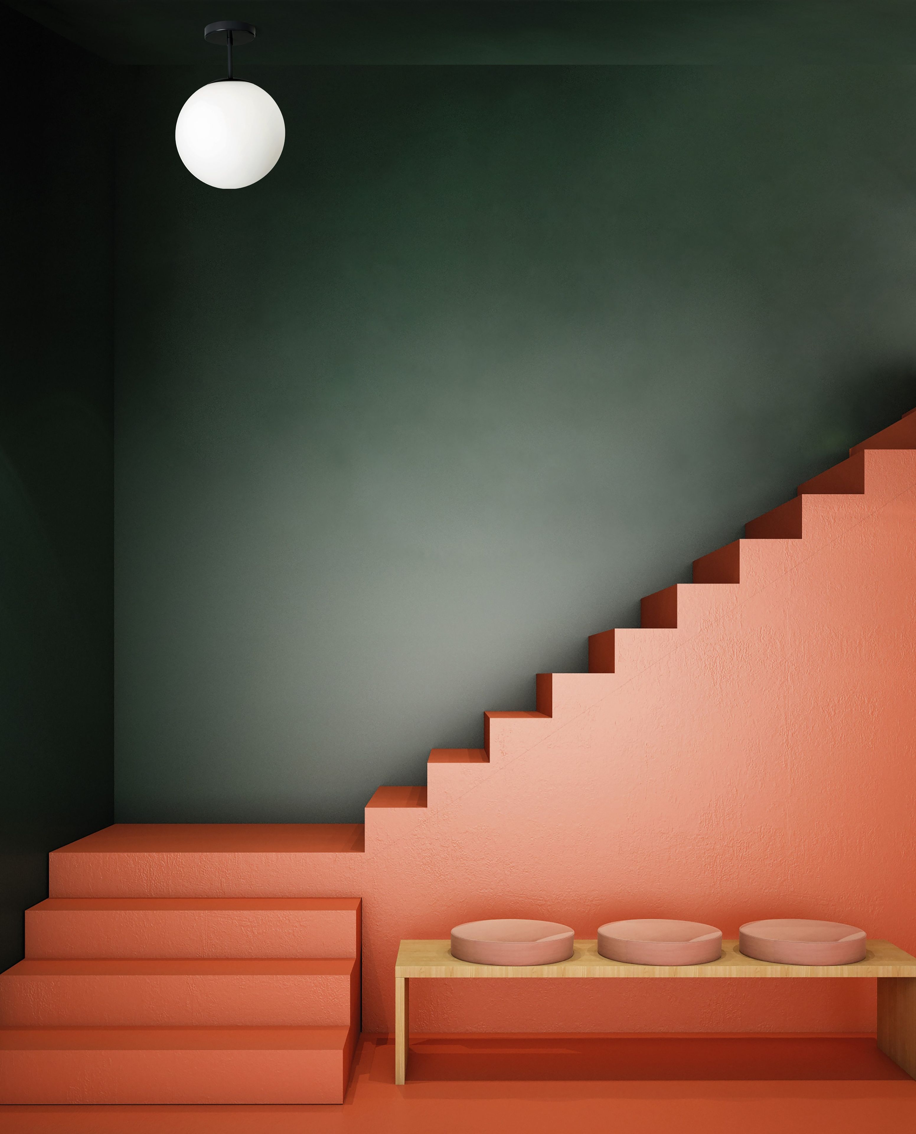 Потолочный светильник из опалового стекла Miloox Jugen ARCH-00017299