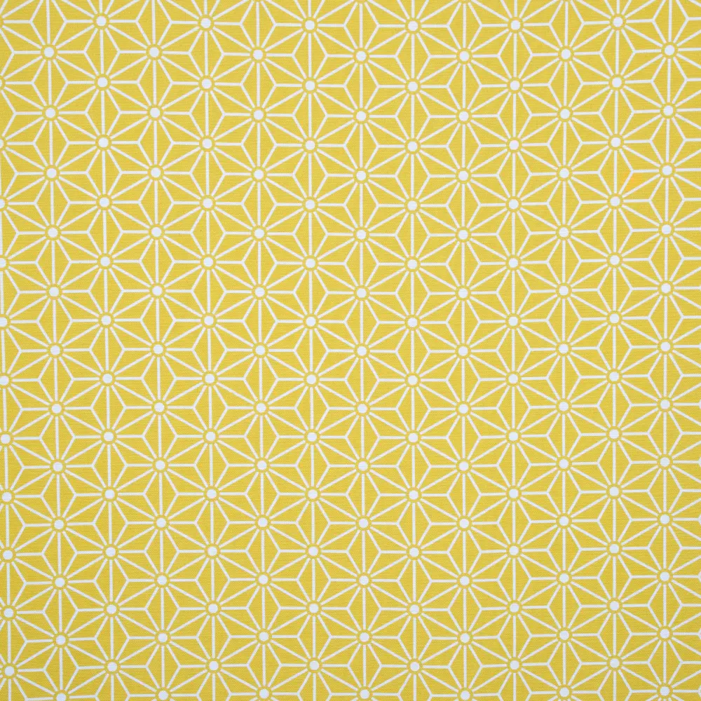 Штора на ленте «Геометрия», 145х180 см, цвет жёлтый SEASONS STLM-2000362 - Вид №1