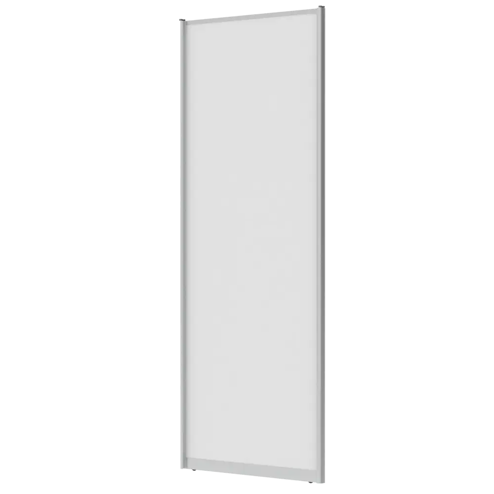 Дверь-купе KONSENSA 225.5x90.4 см МДФ цвет белый профиль матовое серебро STLM-2014971 - Вид №2