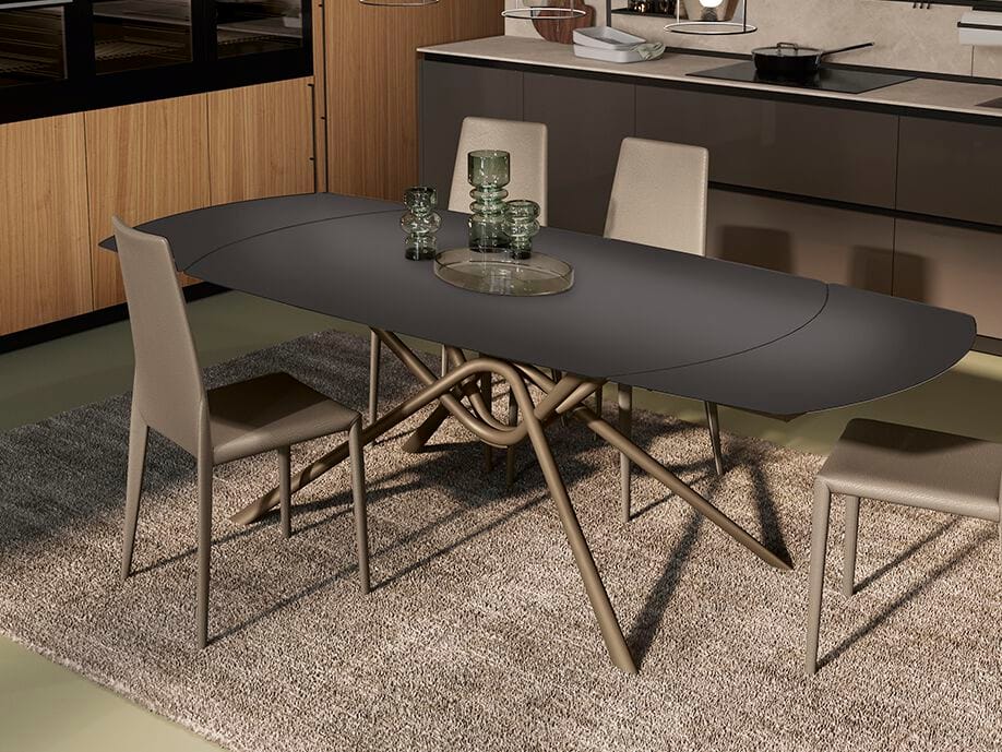 Керамический выдвижной стол Febal Casa ASPEN ARCH-00091208