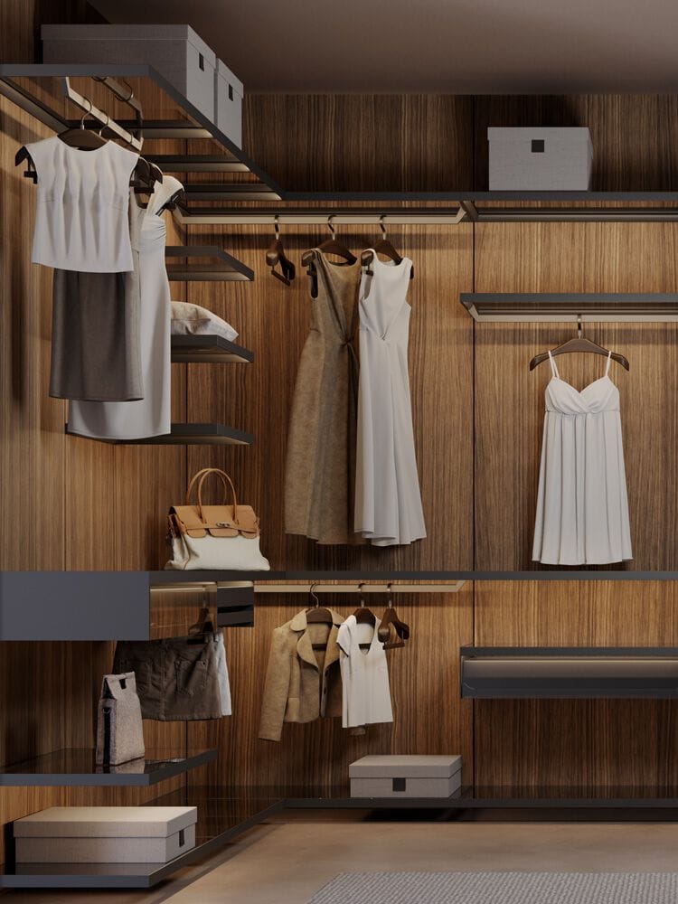 Модульная система для оснащения стен и гардеробных SALICE LUXER ARCH-00085420 - Вид №9