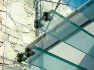 Metalglas Bonomi Система крепления / зажим из матовой стали