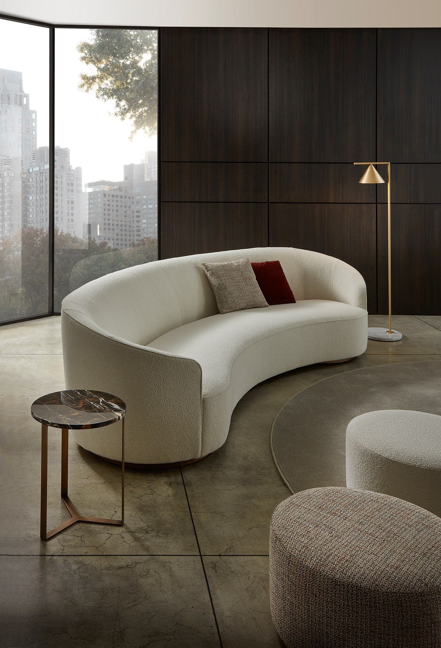 3-местный тканевый диван Marelli ARCH-00098075 - Вид №9