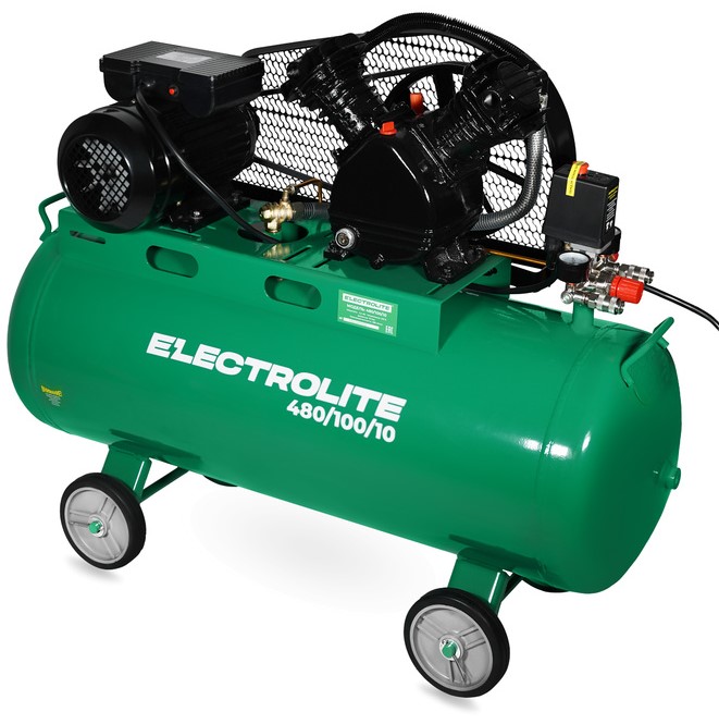 Компрессор поршневой масляный Electrolite 480/100/10 9259087 STDN-0035611