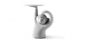 023285 Приставной столик серый BD Barcelona Design Monkey