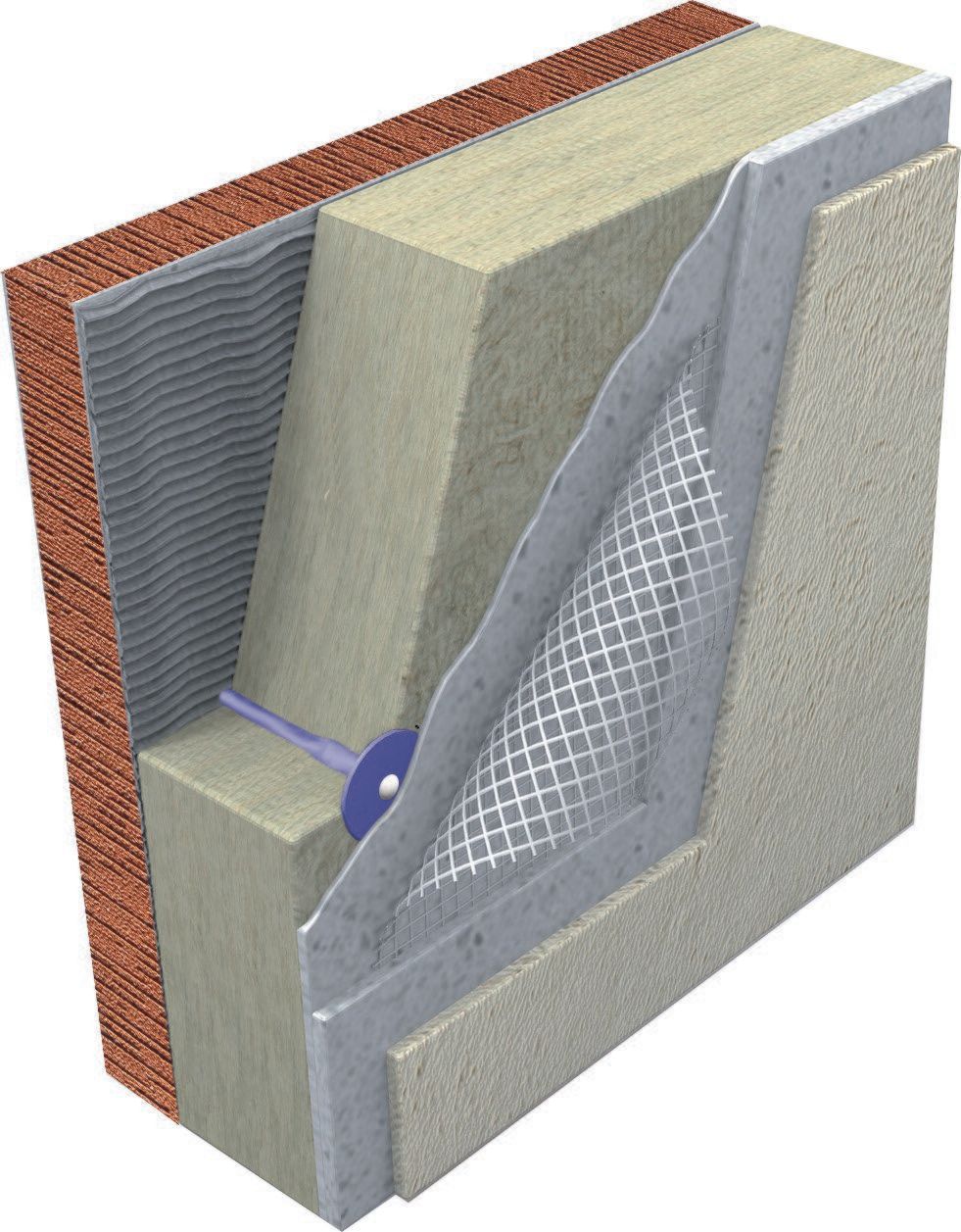 Дюбель для теплового пальто Dakota дюбели SGR ARCH-00055127 - Вид №3