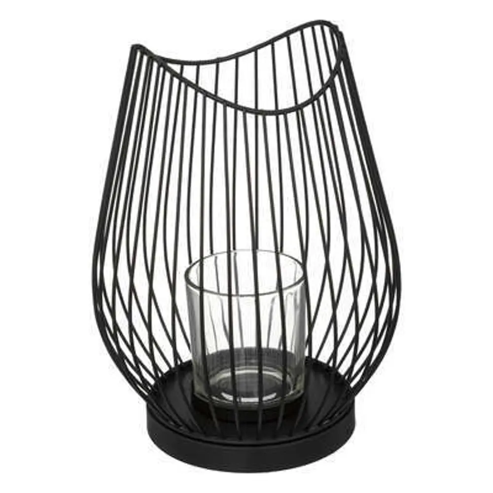 Подсвечник для свечи Atmosphera 17x23.5 см черный STLM-2191529 - Вид №1