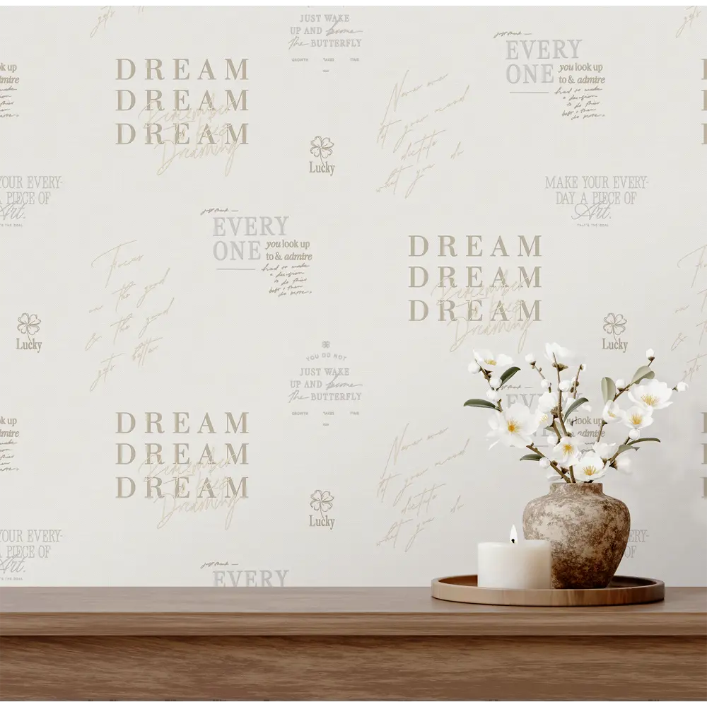 Обои флизелиновые Victoria Stenova Dream бежевые 1.06 м VS585241 STLM-2095643 - Вид №3