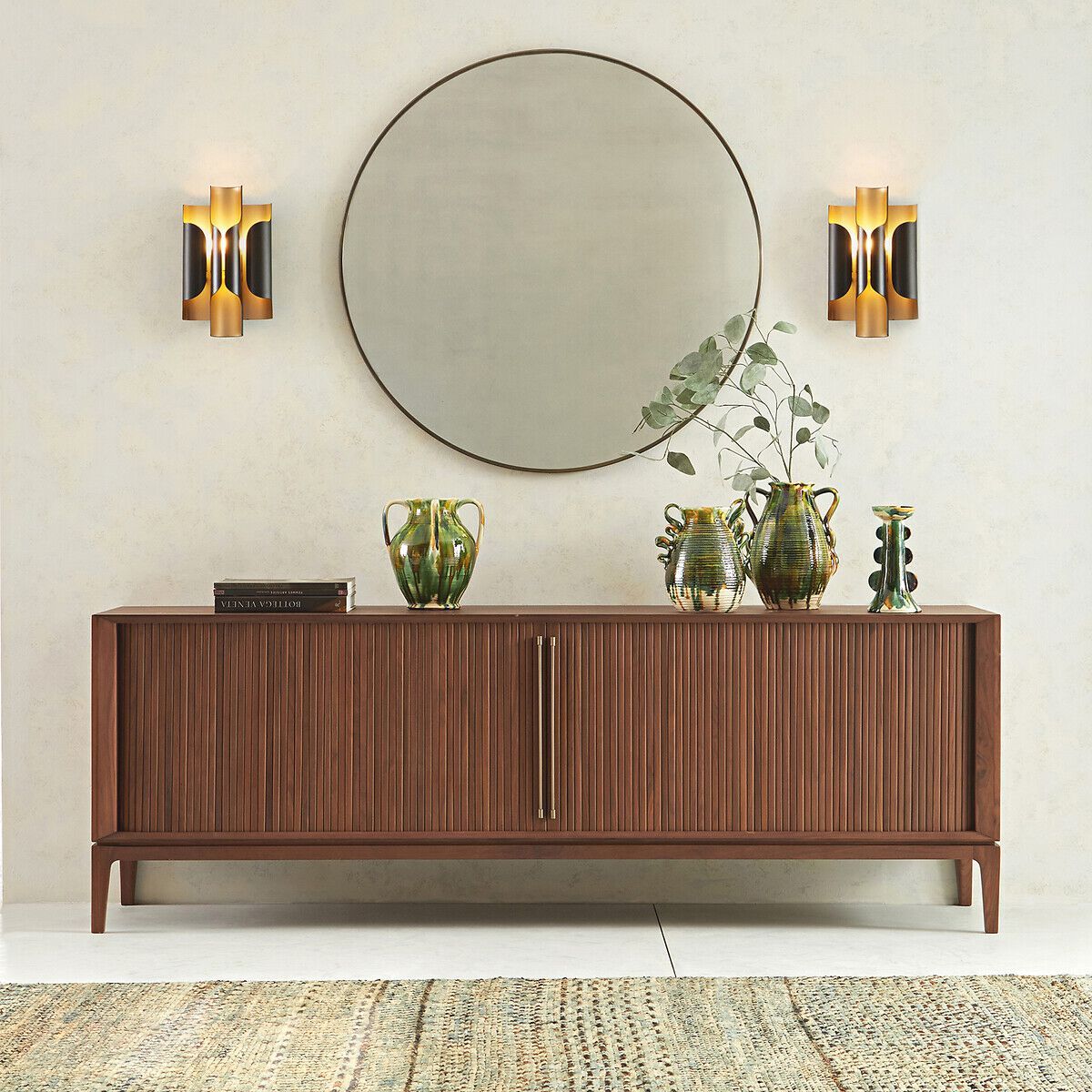 Настенное круглое зеркало с рамкой AMPM CALIGONE ARCH-00139332 - Вид №4