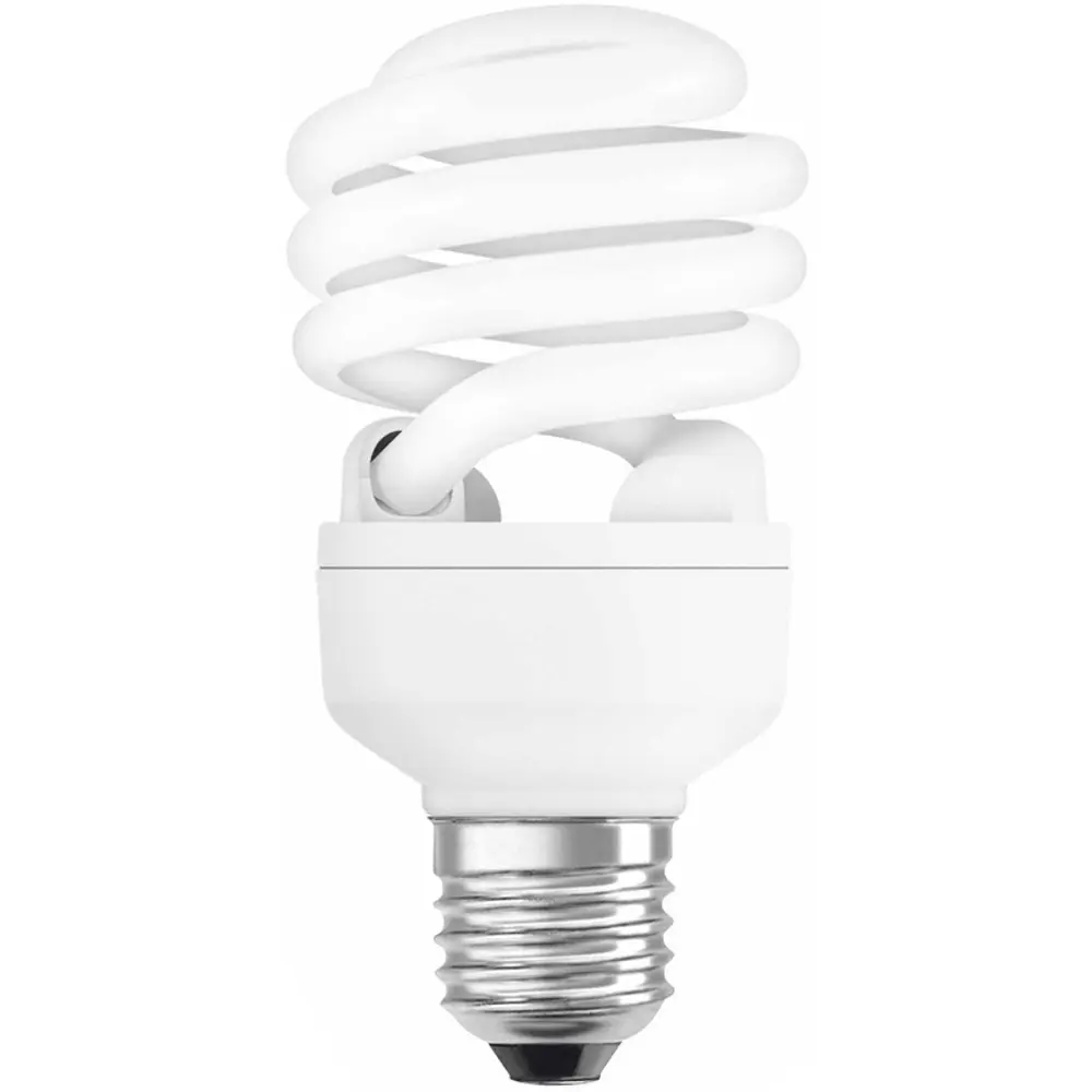 Лампа энергосберегающая Osram спираль E27 11 Вт свет тёплый белый STLM-2100705