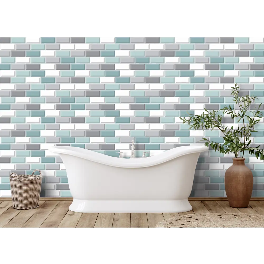 Пластмаркет Стеновая панель ПВХ Плитка Квинта - элегантное решение для интерьера 89379525 STLM-1446394 - Вид №2