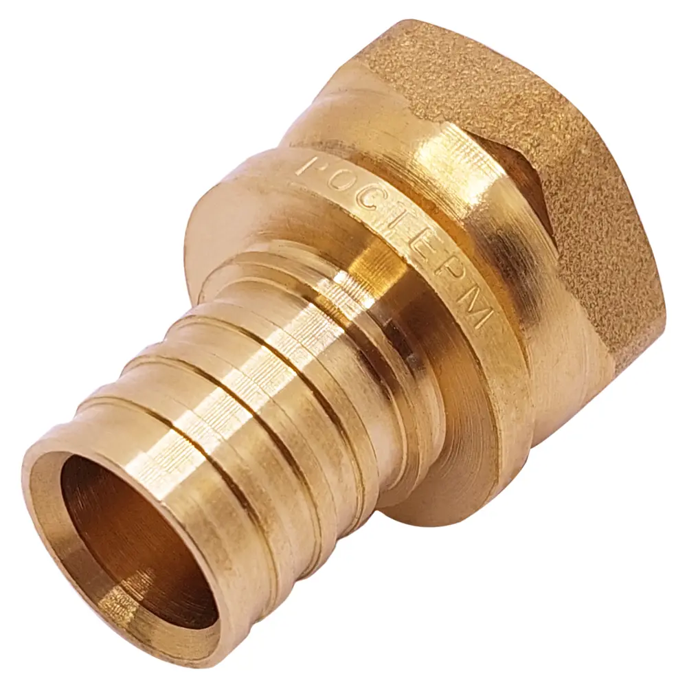 Переходник РОСТЕРМ 3/4"х20 мм для труб PEX-а с накидной гайкой 82107661 STLM-0019100