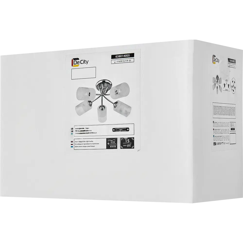 Люстра De Markt «Олимпия» - стильный городской свет для гостиной 82312593 STLM-0024434 - Вид №6