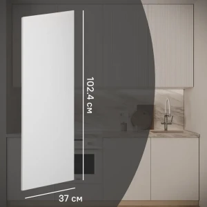 Фальшпанель Konsensa Висла для кухонного шкафа 37×102.4 см белый МДФ 89385098