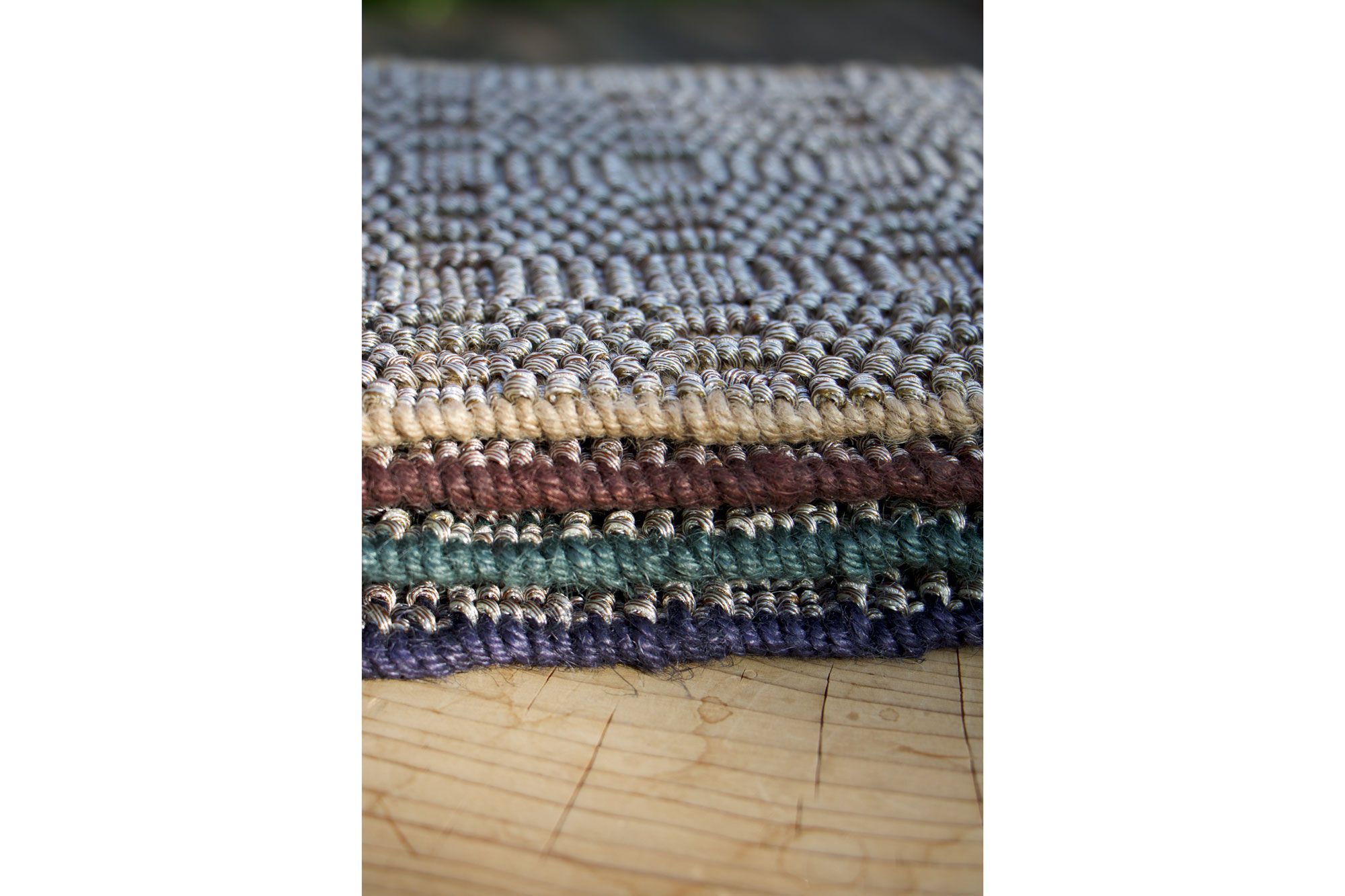 Ковер ручной работы из полиэстера и джута G.T.DESIGN канотье Котта ARCH-00039604 - Вид №9