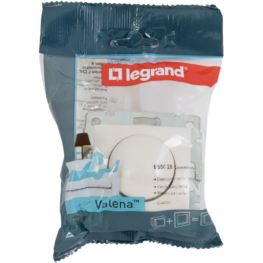 Legrand Valena Classic - поворотный светорегулятор для скрытого монтажа 12076635 STLM-0001739 - Вид №6